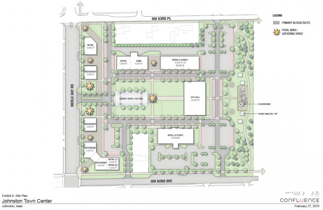 Town Center Plans Taking Shape | Johnston Economic Development Corporation